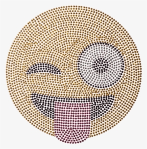 Wink Emoji - Medium - Circle