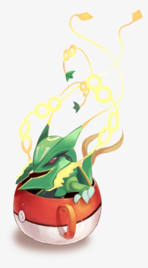 Chibi, Pokemon, And Rayquaza Image - Bachuru