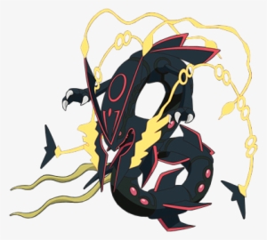 Rayquaza Shiny Png - Pokemon Mega Rayquaza Shiny