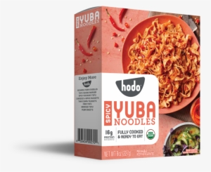 Hodo Spicy Yuba 3d Front - Tofu Skin
