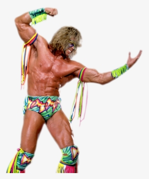 Signed Black And White Of Warrior In This Attire And - Ultimate Warrior Fan Art