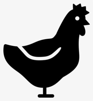 Hen Rubber Stamp - Chicken