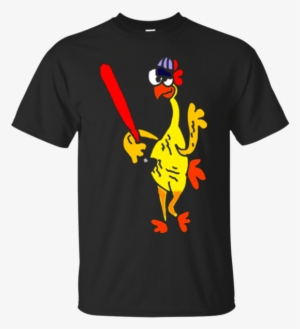 Smiletodaytees Funny Rubber Chicken Baseball T-shirt - T-shirt