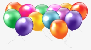 Coolest Balloons Transparent Background Birthday Border - Happy Birthday Balloon Birthday Transparent Background
