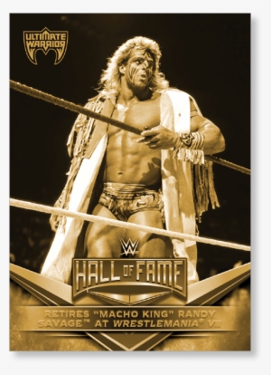 2018 Topps Wwe Ultimate Warrior Hall Of Fame Tribute - Ultimate Warrior Wrestling Card