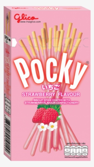 Pocky Stick Png Graphic Download - Glico Pocky Strawberry 45g