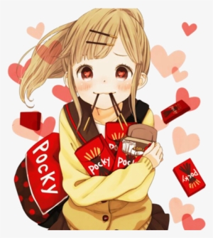 Alex The Anime Images Pocky Girl Wallpaper And Background - Pocky Anime Girl