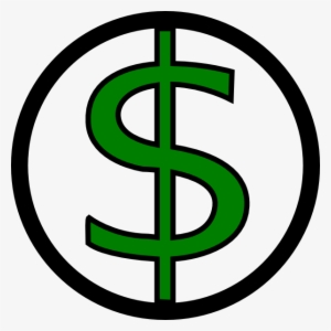 White Dollar Sign Png Download - Dollar Clipart