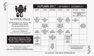 Fall 2017 Png - The Yoga Space Northwest