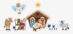 This Nativity Set Is Designed To Give Your Child Days - Gingerbread