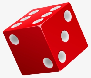 Dice Red Png Clip Art - Portable Network Graphics
