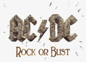 I Am An Ac/dc Fan Going Back To 1987 When I First Discovered - Acdc Logo Rock Or Bust