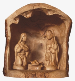 Olive Wood Joyful Nativity Set - Nativity Sets