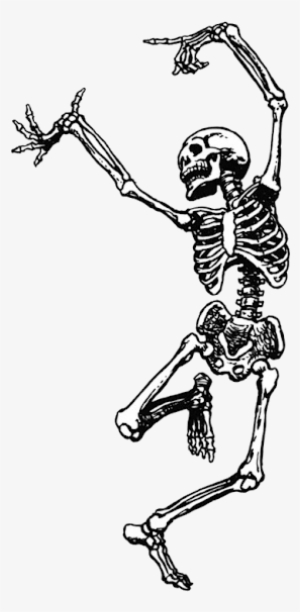 Dancing Skeleton - Dancing Skeleton Clipart