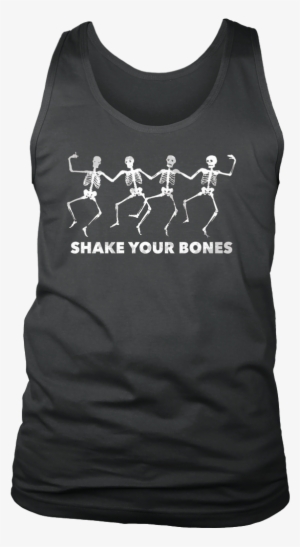 Shake Your Bones Dancing Skeleton Funny Halloween Tee - Fabulous 50 T Shirt
