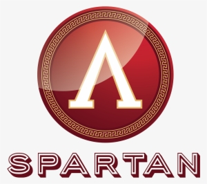 Blue Spartan Logo Shield