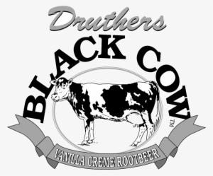 Druthers Black Cow Vector
