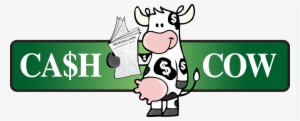 Cow With Money Spots Milk Money Holy Cow Vector Art - Cash Cow