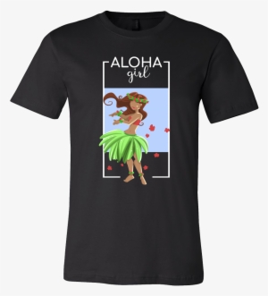 Hawaiian Hula Girl Vintage Hawaii Tropical Aloha T-shirt - Jawbreaker Salt Girl Shirt