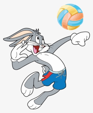 Bugs Bunny Playing Volleyball By Markdekabreak On Deviantart - Bugs Bunny Playing Volleyball