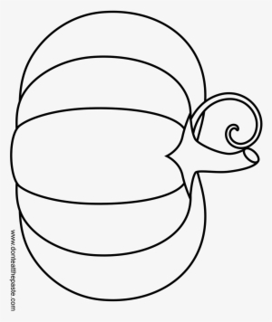 Tall Pumpkin Clipart Black And White Free - Pumpkin Coloring Pages
