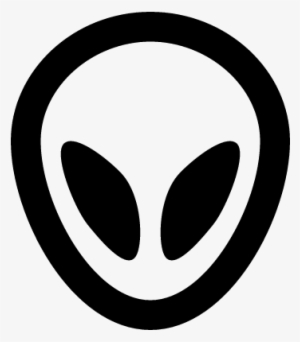 Alien Head Vector - Logo Extraterrestre Png