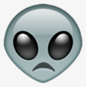 Sad Alien Emoji Tumblr T - Alien Emoji Png