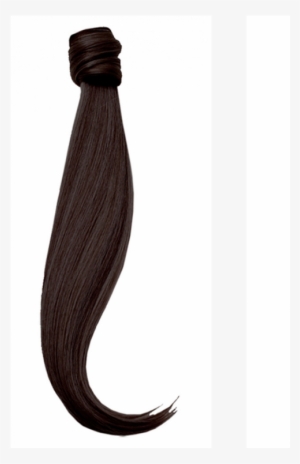 Graphic Transparent Stock Indus Virgin Pony Tail Straight - Hair Tail Png
