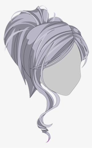 Hancock With A Ponytail Png - Ponytail Sketch