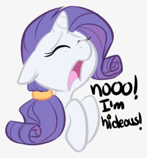 256544802-ponytail Rarity By Briskby - Transparent Hair Png Ponytail