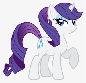 Rarity Sweetie Belle Rainbow Dash Horse Mammal Purple - My Little Pony Rarity Ponytail