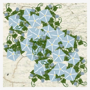 Stucco Wall With Vines - Motif