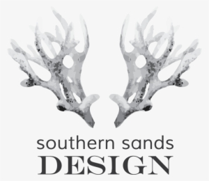 Southern Sands Design Logo - Decodream Tableau Décoratif - Blanc