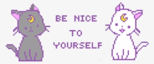 Be Nice To Yourself - Cartoon