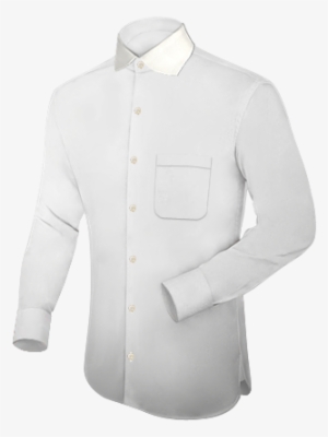 White Shirt Long Collar