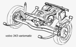 Volvo 343 Belt Type Variable Speed Suspension - Volvo Suspension