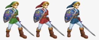 Ocarina Of Time Link Team Colors - Oot Link