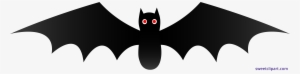 Halloween Black Bat - Bat Clipart