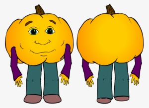 Pumpkin Yellow Plant Clip Art Cartoon Smile Food Produce - Pumpkin I M Very Hungry