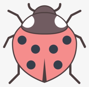 This Is A Logo Of A Beetle With Eight Legs - Clip Art