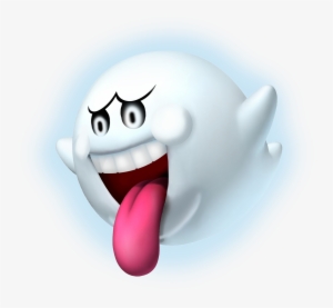 Mega Boo Smw3d - Boo Mario Bros Png