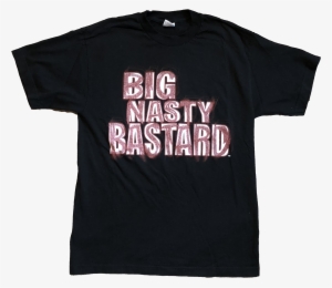 2000 Wwf Big Show "big Nasty Bastard" Shirt Black Size - Active Shirt