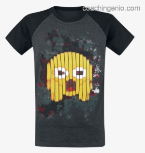 Emoji Scream Camiseta Gris Marengo/negro Liso 60% Algodón - Marengo