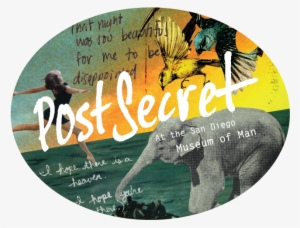 2018 02/02 Postsecret Pop Up Postcard Making Event - Label
