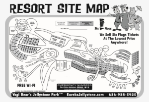 Campground Map - Six Flags Yogi Bear