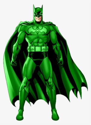 Green Lantern Art - Batman Green Lantern Suit