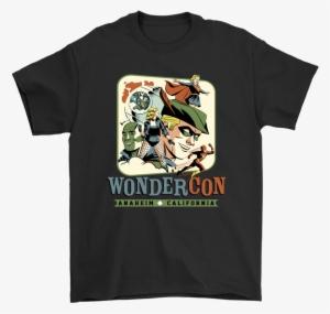 Wondercon Rip Hunter Time Master Supergirl Green Arrow - Om Band Shirt