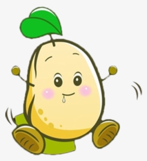Peas Drawing Cute - Soybean Png Cartoon