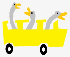 Bus Duck Goose Computer Icons Art - Clip Art