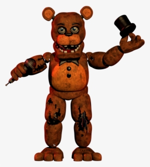 Modelclassic Freddy Fazbear - Freddy Fnaf 1, HD Png Download -  2695x2534(#875864) - PngFind